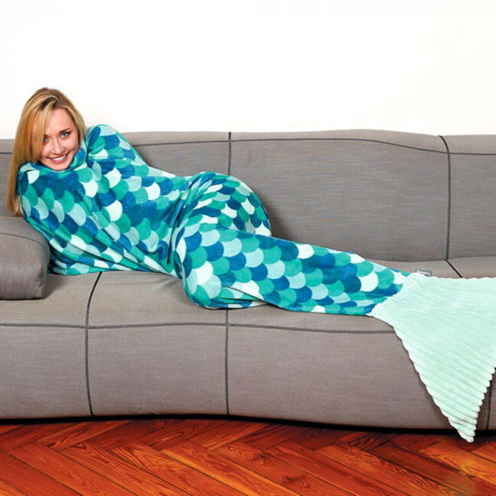 Patura coada de sirena Turquoise, In adancuri [3]