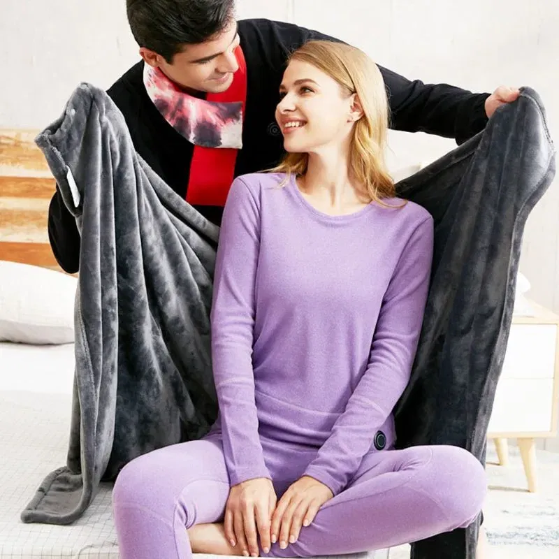 Patura cu incalzire electrica Warm & Cozy [2]