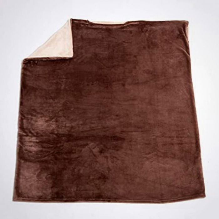 Patura cu maneci pentru copii, Cozy Brownie, 240g/mp [8]