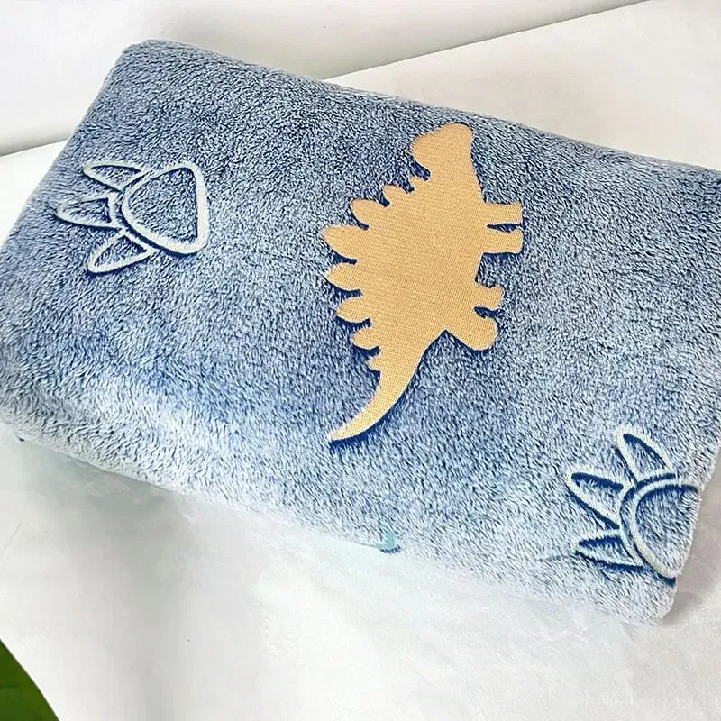 Patura Fosforescenta cu Dinozauri Flanel 130 x 150 cm [9]