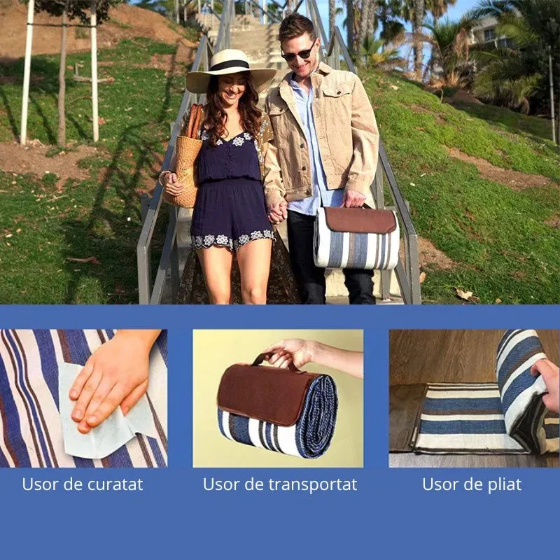 Patura Picnic Fun cu Buzunar [10]