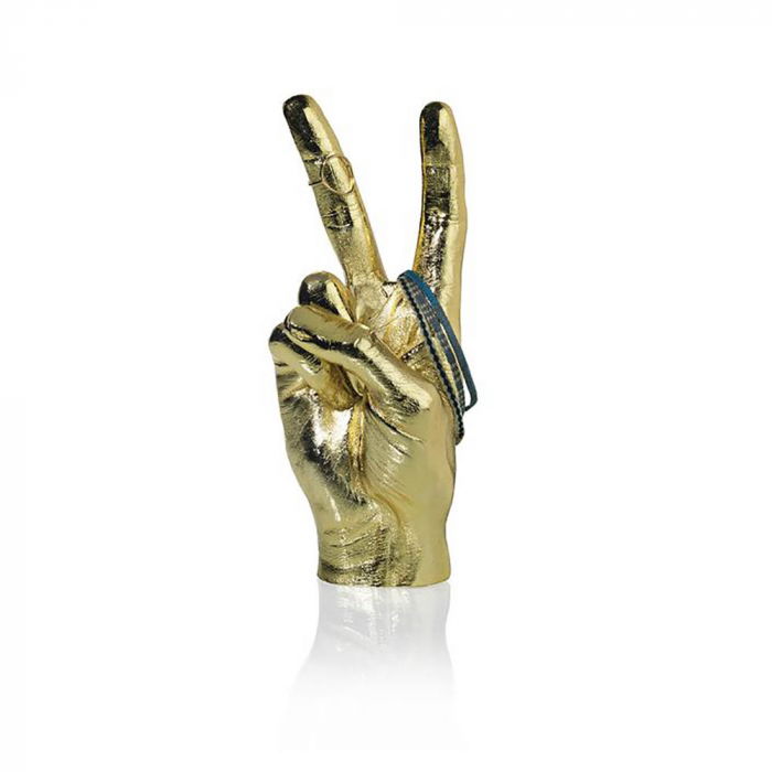 Peace, suport si obiect decorativ victorios, Gold [2]