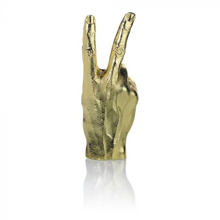 Peace, suport si obiect decorativ victorios, Gold [4]