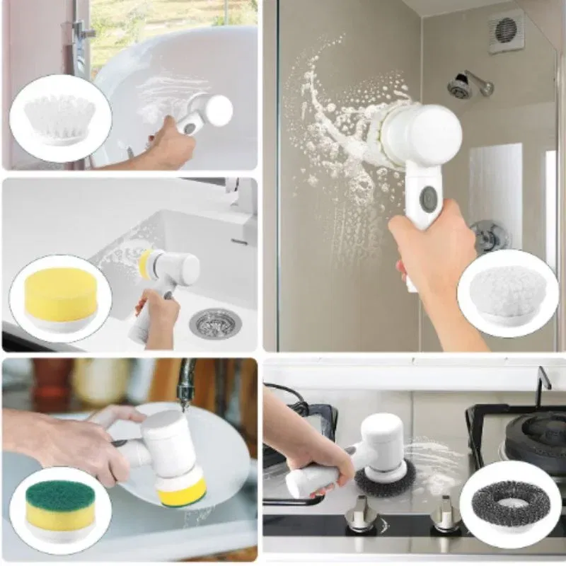 Perie electrica de curatat cu 5 capete [2]