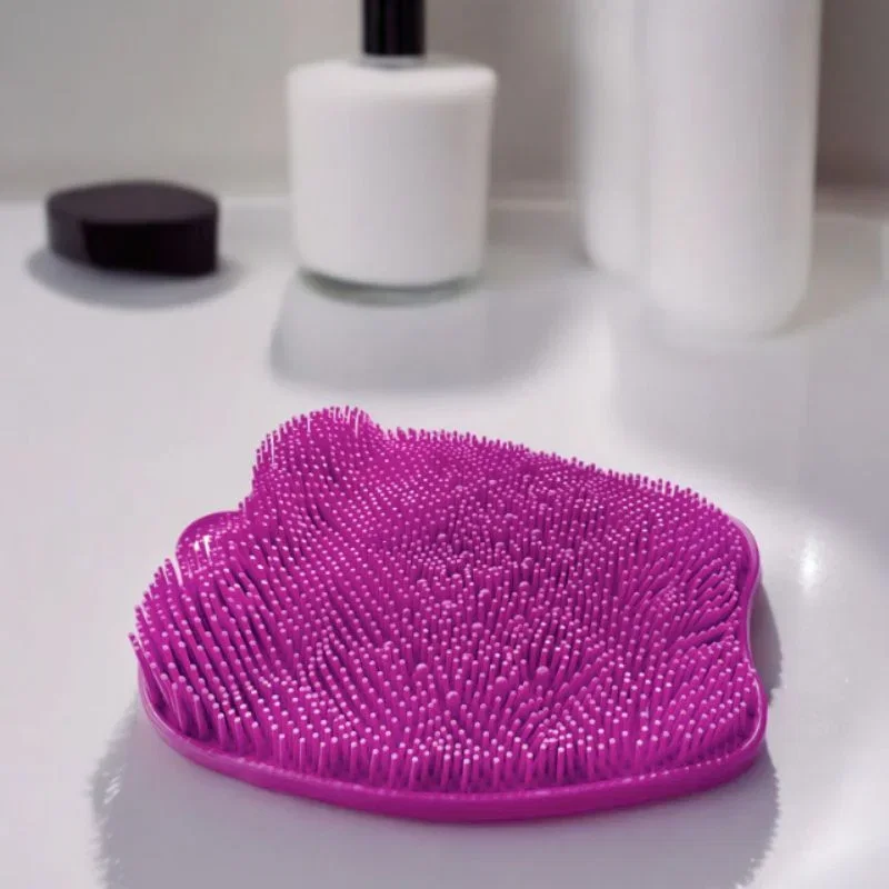 Perie pentru picioare din silicon, curatare, exfoliere si masaj [3]