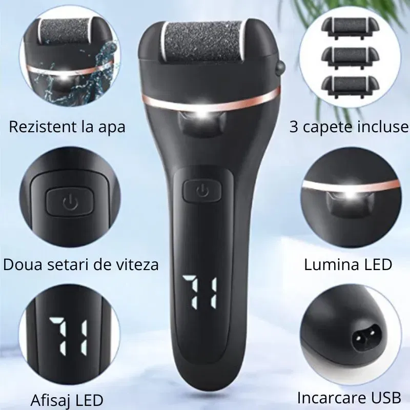 Pila electrica pentru talpi set 10 accesorii [2]