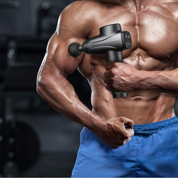 Pistol de masaj TaoTronics cu 10 trepte de viteza [3]