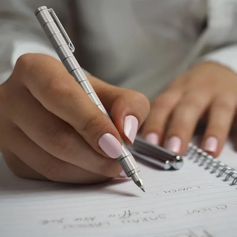 Pix Argintiu Antistres cu Magnet [5]