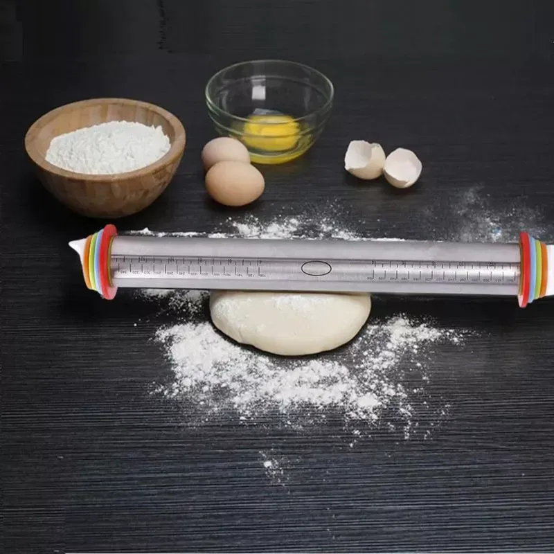 Plansa de aluat cu sucitor reglabil Set cadou Bucatareala [12]