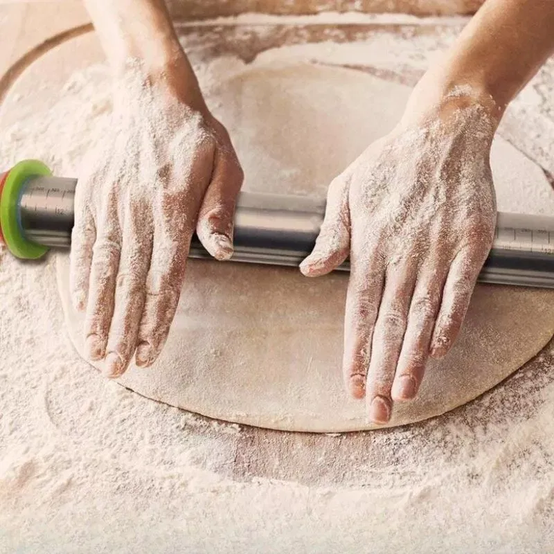 Plansa de aluat cu sucitor reglabil Set cadou Bucatareala [4]