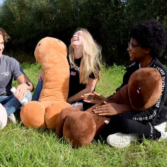 Pluf, Perna nerusinata, 100 cm [8]