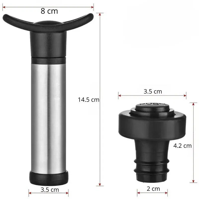 Pompa vidare Vin cu 2 dopuri [7]