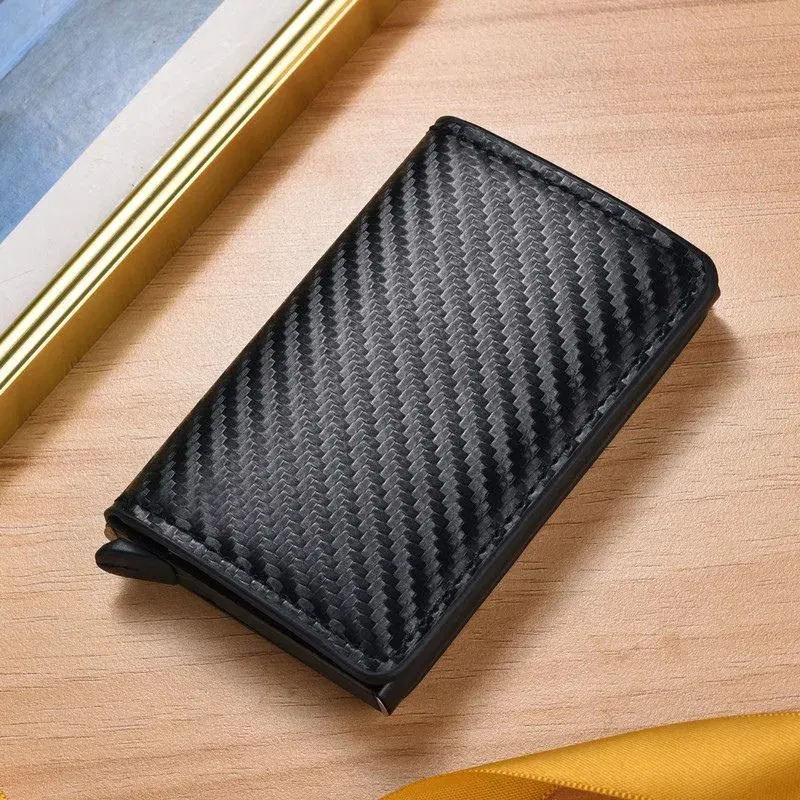 Portofel Antifrauda Compact Carbon [4]