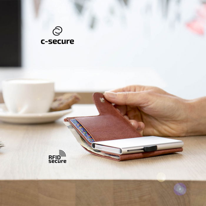 Portofel Carduri RFID din piele [5]