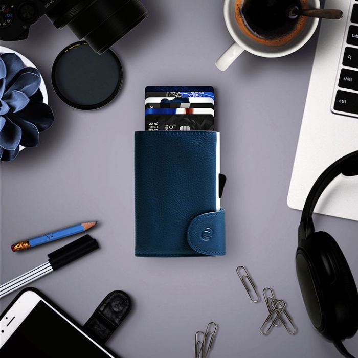 Portofel Carduri RFID din piele [3]