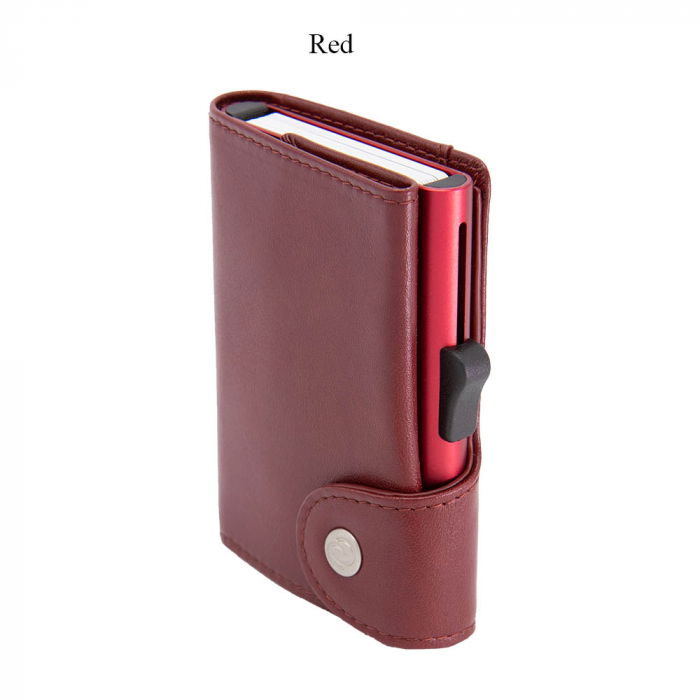 Portofel Carduri RFID XL din piele [3]