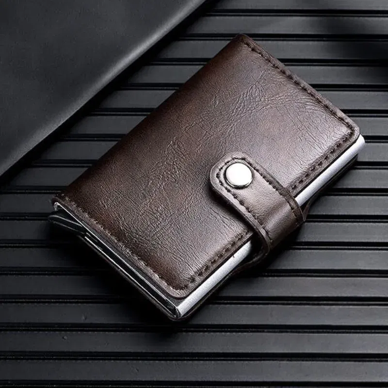 Portofel Maro din piele ecologica Protectie RFID [1]