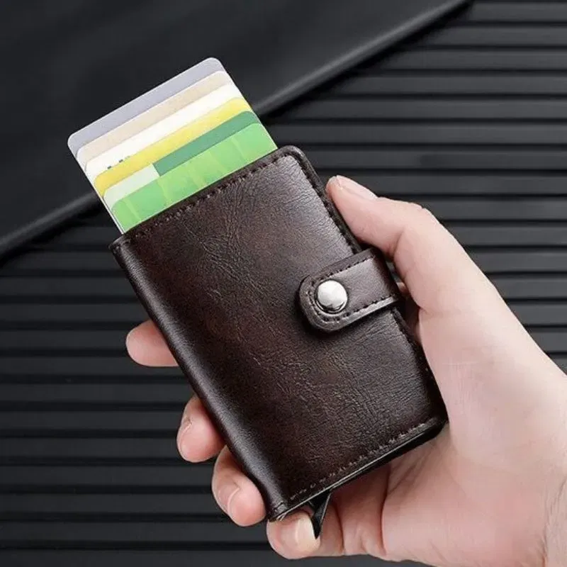 Portofel Maro din piele ecologica Protectie RFID [2]