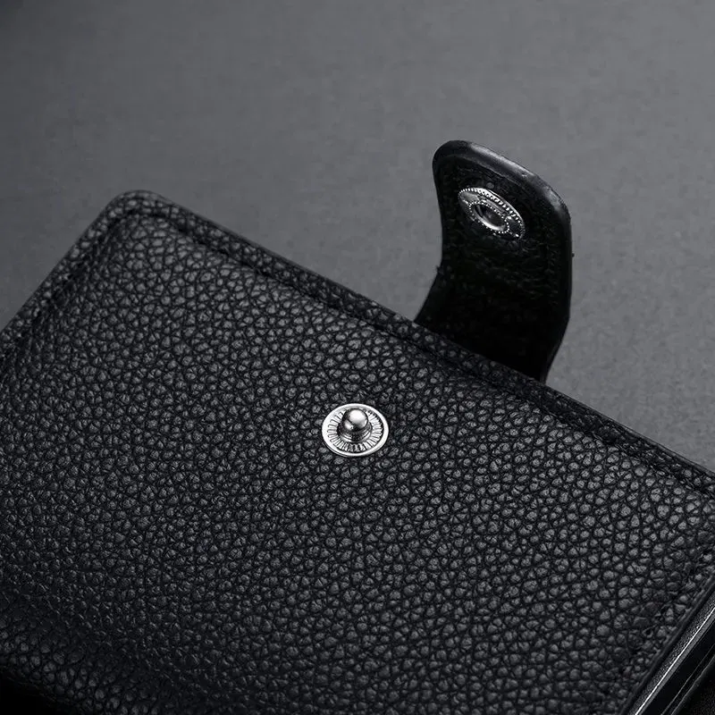 Portofel negru Slim RFID [5]