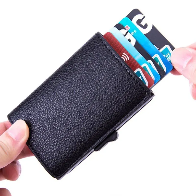 Portofel pentru Carduri Black Slim [5]