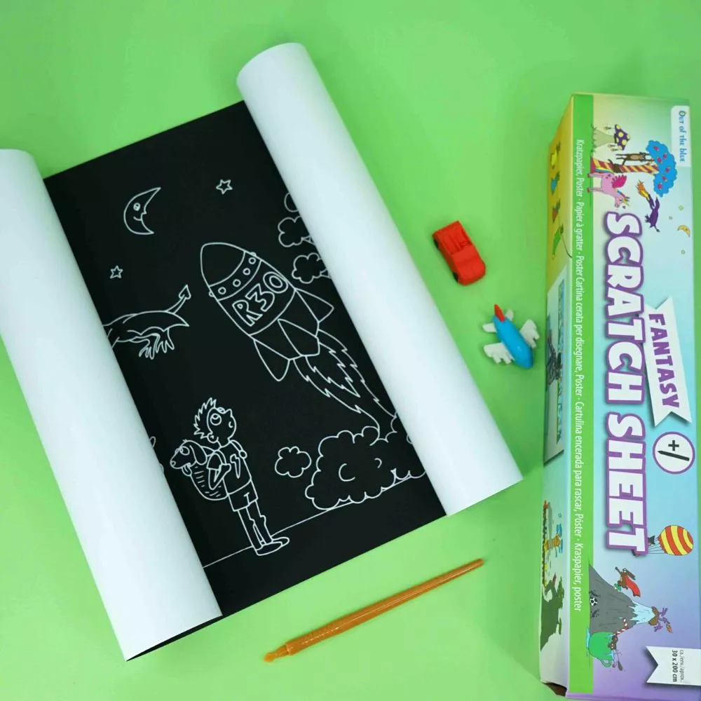 Poster razuibil Scratch Sheet Fantasy [2]