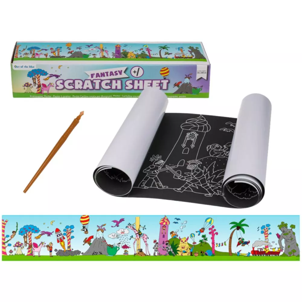 Poster razuibil Scratch Sheet Fantasy [3]