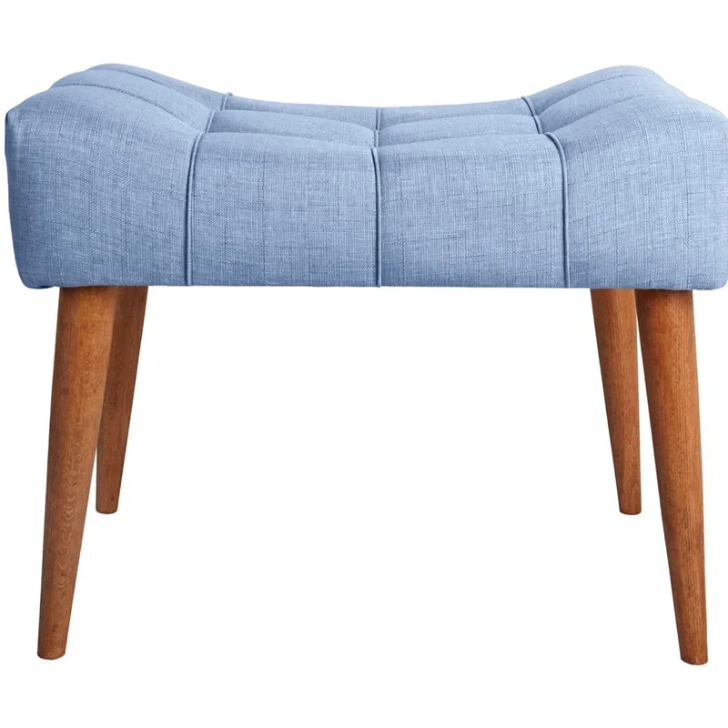 Taburet New Cool albastru-indigo, design contemporan, structura stabila [6]