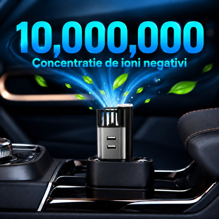 Purificator Auto 2 in 1 ProClean Gri [7]
