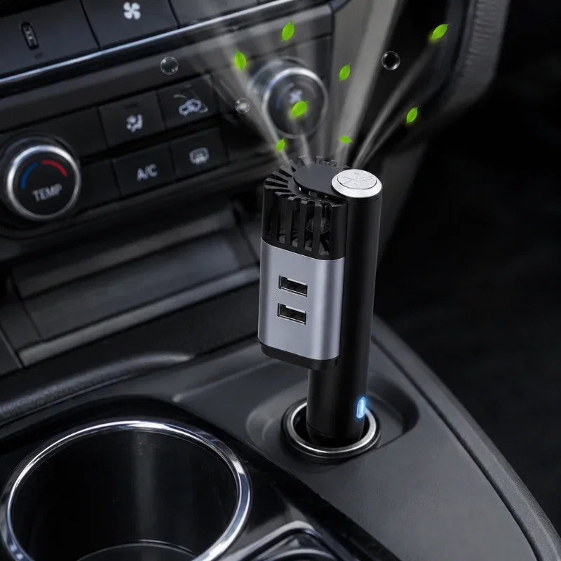Purificator Auto 2 in 1 ProClean Gri [1]