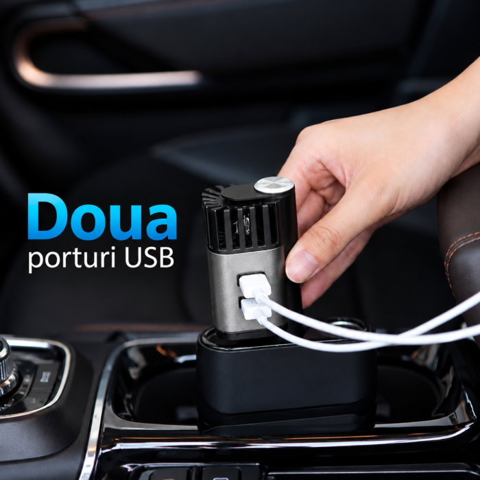 Purificator Auto 2 in 1 ProClean Gri [8]