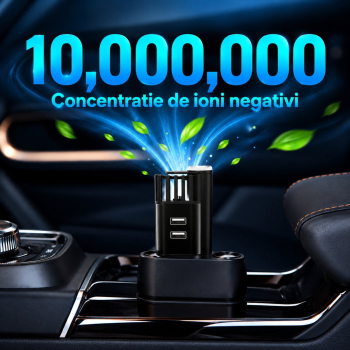 Purificator Auto 2 in 1 ProClean Negru [5]