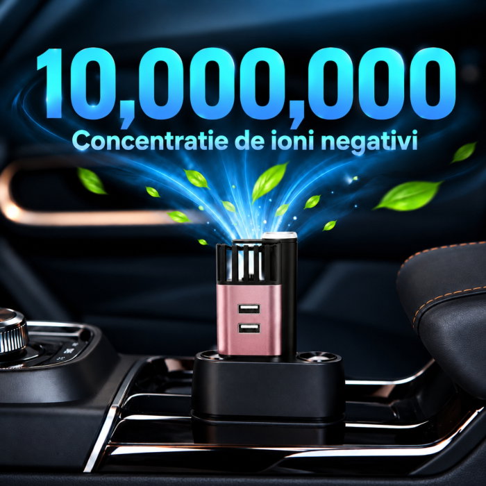 Purificator Auto 2 in 1 ProClean Rose [10]
