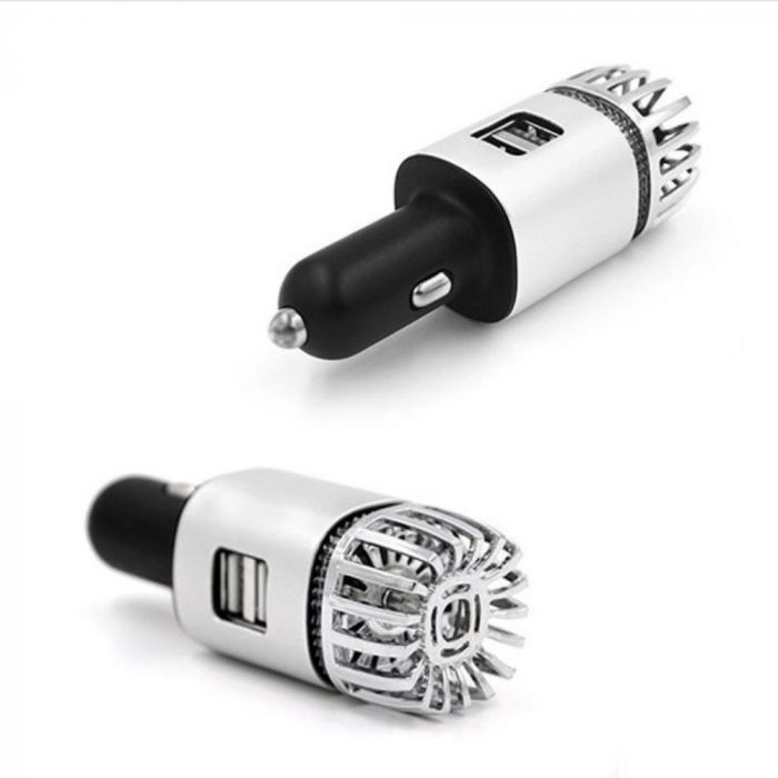 Purificator auto cu incarcator dual port USB [10]