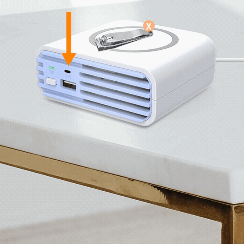 Purificator de aer wireless 3 in 1 Albastru [9]