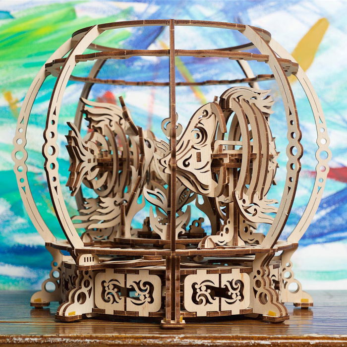 Puzzle 3D Acvariul mecanic, Ugears [1]