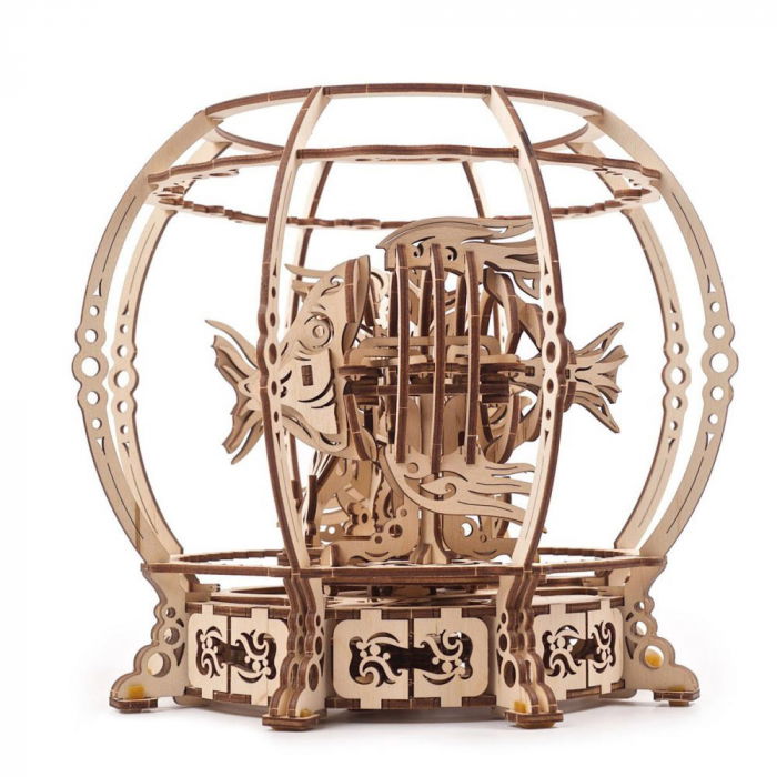 Puzzle 3D Acvariul mecanic, Ugears [9]