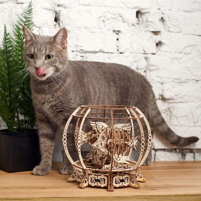 Puzzle 3D Acvariul mecanic, Ugears [5]