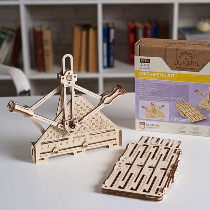 Puzzle 3D Adiatorul si Multiplicatorul, Ugears [4]