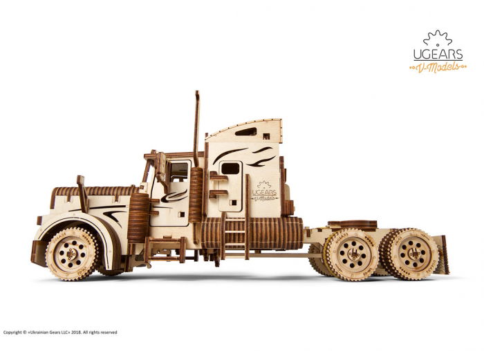 Puzzle 3D Camion VM-03 din lemn Ugears [10]