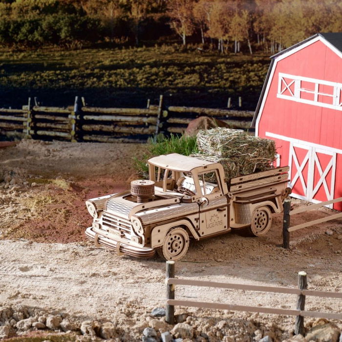 Puzzle 3D Camioneta Lumberjack, Ugears [3]