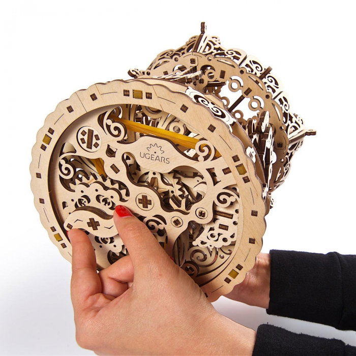 Puzzle 3D Carusel din lemn Ugears [3]