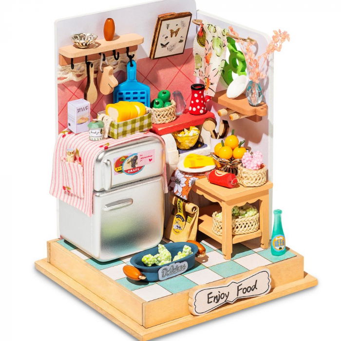 Puzzle 3D Casuta DIY, Gustul vietii (Bucatarie), Rolife [8]