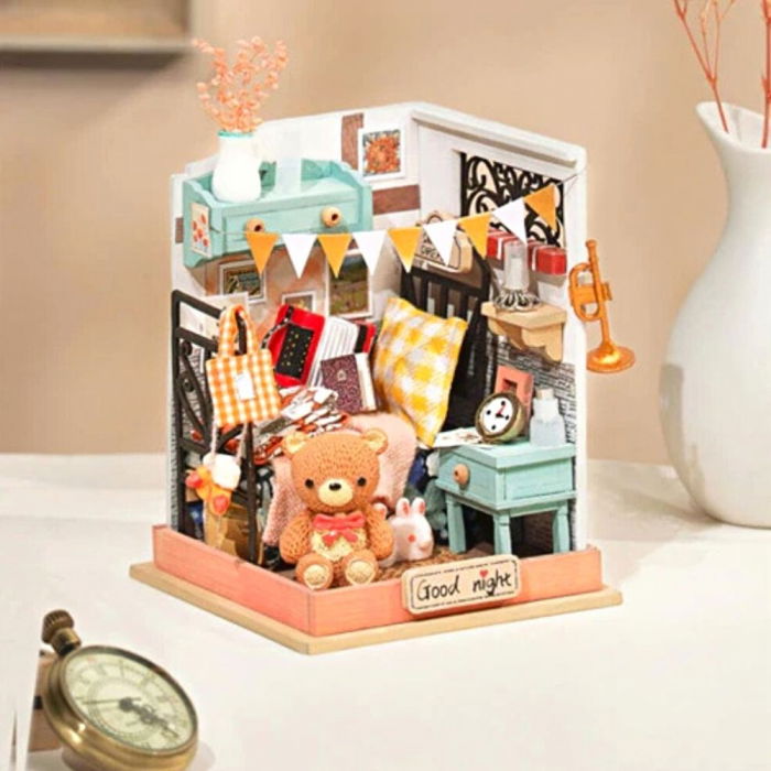 Puzzle 3D Casuta DIY, Vise frumoase (Dormitor), Rolife [1]