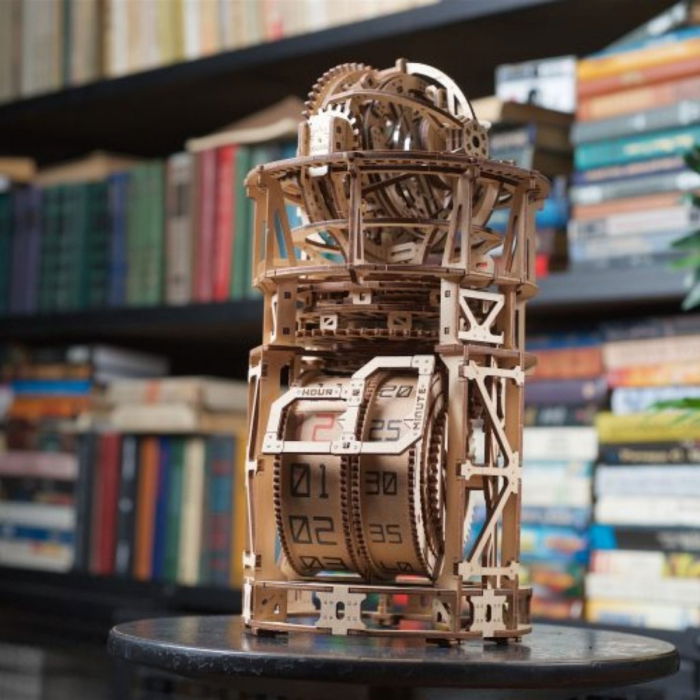 Puzzle 3D Ceas Sky Watcher din Lemn Ugears [6]