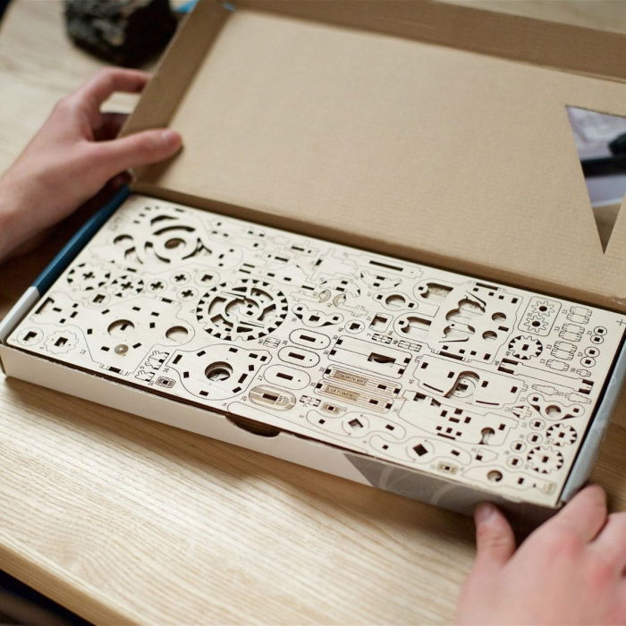 Puzzle 3D Cobra Drift Car, Ugears [4]