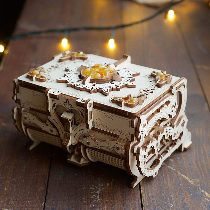 Puzzle 3D Cutie Antica de Chihlimbar Ugears [1]