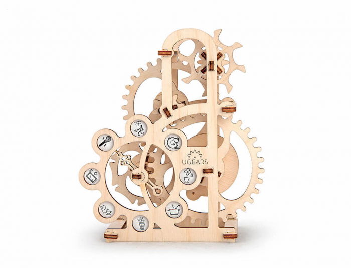 Puzzle 3D Dinamometru din Lemn Ugears [8]