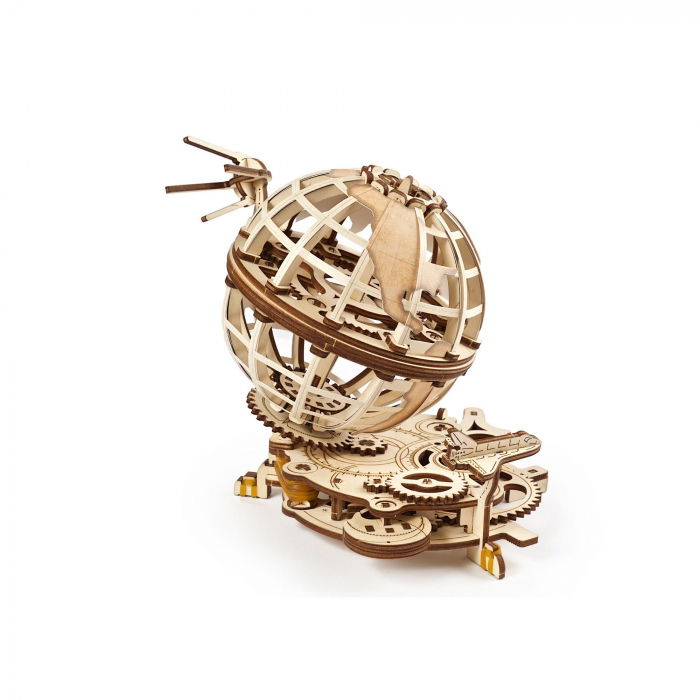 Puzzle 3D Glob pamantesc din lemn Ugears [8]