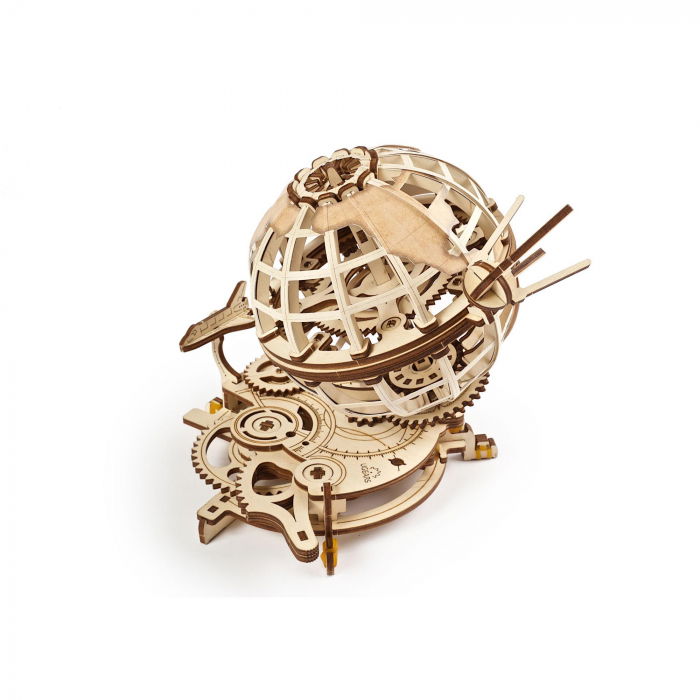 Puzzle 3D Glob pamantesc din lemn Ugears [10]