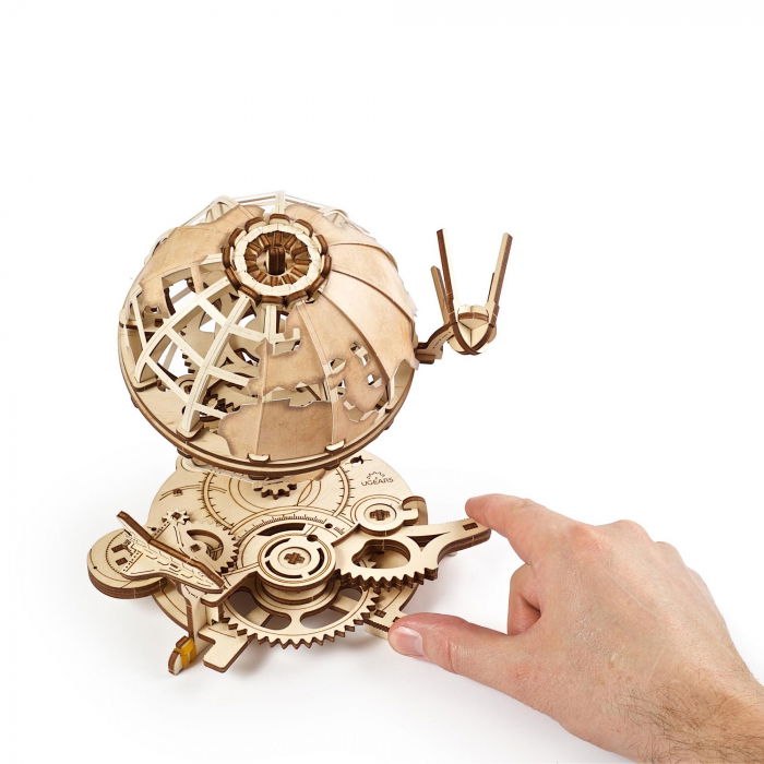 Puzzle 3D Glob pamantesc din lemn Ugears [13]